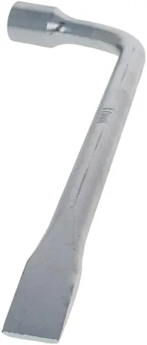 Vista 6 de Heyiarbeit Llave de llanta de repuesto de coche para Jack - L Tipo Hexágono 0.669 in Ranurado End Socket Herramienta de reparación 1pcs