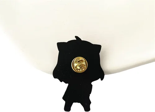 Vista 6 de Pin de metal de anime, pin de aleación de zinc de dibujos animados