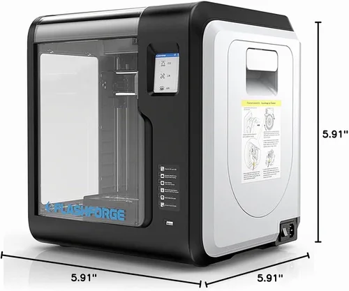 Vista 9 de FLASHFORGE Adventurer 5M Impresora 3D de Alta Velocidad Máx. 600mm/s con Nivelación Automática, Cambio de Boquilla en 3 Segundos, Impresión