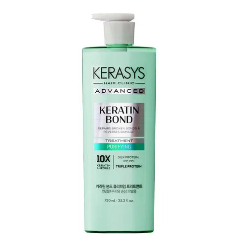 Vista 7 de Kerasys Advanced Keratin Bond Treatment 20.2 fl oz / 20.3 fl oz (reparación profunda)