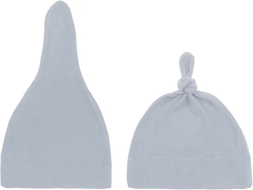 Vista 2 de Mato & Hash Gorro con nudo ajustable 100 % de algodón para bebés unisex