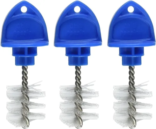 Vista 2 de CB45X3 - Cepillo de higiene para grifo (paquete de 3), pequeño, azul