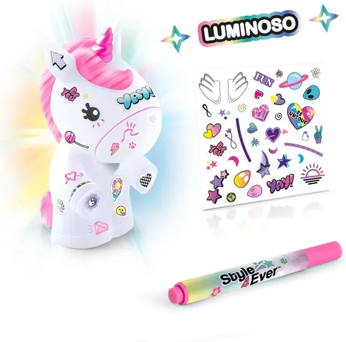 Vista 3 de Canal Toys - Style 4Ever - DIY Mini Deco with Light Assortment, with LED light remover, marker and stickers