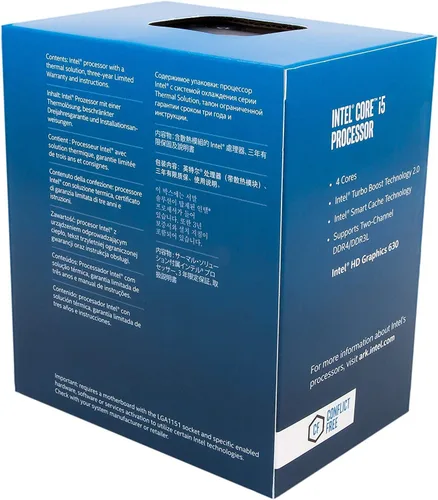 Vista 2 de Intel Core i5-7500 LGA 1151 7ª generación Core Procesador de escritorio (renovado)