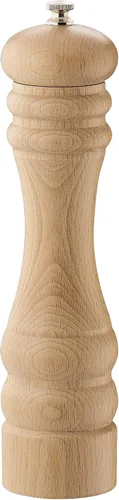 Vista 6 de Zassenhaus Molinillo de sal de madera de Berlín, molinillo de sal manual recargable, 7.1 pulgadas (teñido oscuro)