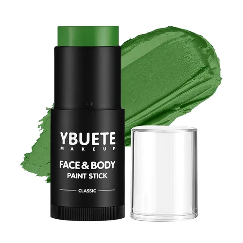 Vista 18 de YBUETE Palo de pintura a base de agua blanca para Halloween SFX Maquillaje Blanco