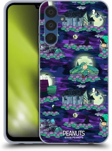 Vista 139 de Head Case Designs Funda de gel Spooktacular con licencia oficial de Peanuts Linus y Snoopy [protección de grado militar] compatible con Google Pixel