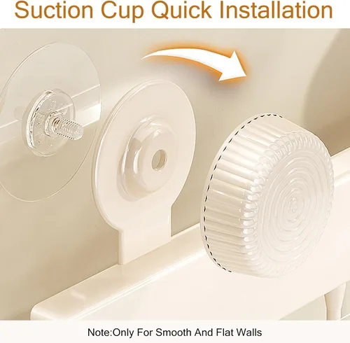Vista 3 de Ganchos de pared de cocina con 8 ganchos – Soporte organizador de utensilios de cocina montado en la pared para colgar ollas, sartenes, toallas
