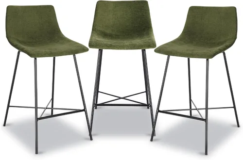 Vista 20 de Poly and Bark Paxton - Juego de 2 sillas de comedor, color marrón