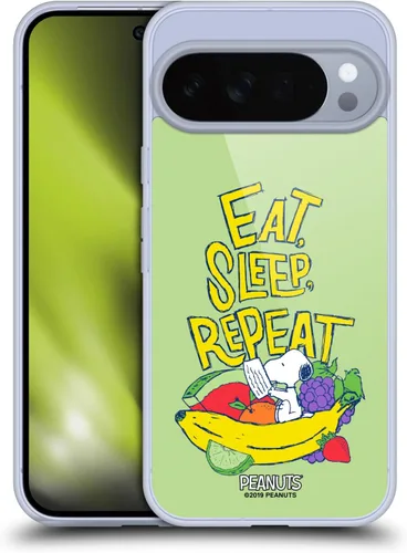 Vista 26 de Head Case Designs Officially Licensed Peanuts Charlie and Snoopy Naturally Sweet Gel Case [Military Grade Protection] Compatible with Google Pixel 8