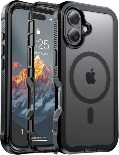 Vista 34 de jaroco Funda magnética para Google Pixel 10 y Pixel 10 Pro, compatible con MagSafe, protección contra caídas de grado militar, protección