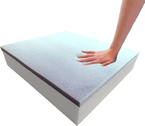 Vista 19 de Foamma Acolchado de espuma de tapicería de alta densidad de 1 x 22 x 24 pulgadas para reparación de cojines y asientos, espuma gruesa de repuesto