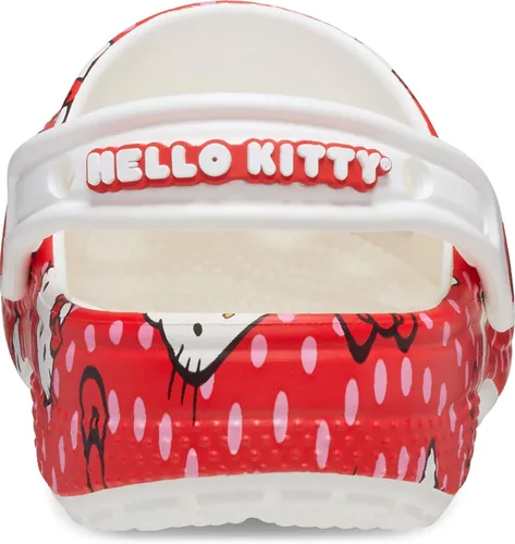 Vista 2 de Crocs Clásico unisex para niños rojo (Multi/red)