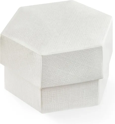 Vista 16 de Paquete de 40 cajas hexagonales pequeñas de recuerdo (2.36 x 1.57 pulgadas), ideal para cumpleaños y baby shower, rosa claro, oso de peluche
