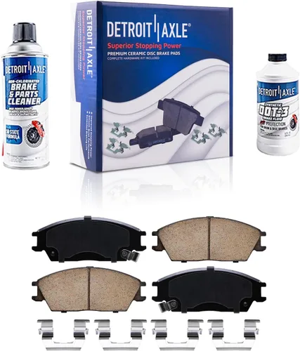 Vista 63 de Detroit Axle - Pastillas de Freno Delantero Izquierdo Reemplazo de Pinza de Disco para Ford Fusion Mazda 6 Lincoln MKZ Mercury Milan 2006-2012