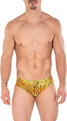 Vista 34 de Gary Majdell Sport Bikini de cuerpo caliente para hombre dorado (Anaconda Gold)