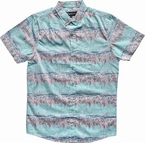 Vista 16 de Molokai Surf - Camisas hawaianas de manga corta con botones y corte ajustado