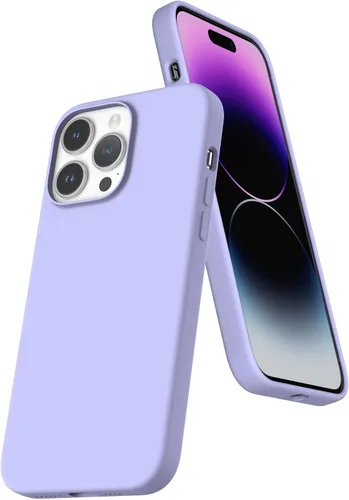 Vista 148 de Funda de silicona líquida compatible con iPhone 12 Pro Max 6.7 pulgadas, funda de gel de protección completa con forro de microfibra, funda