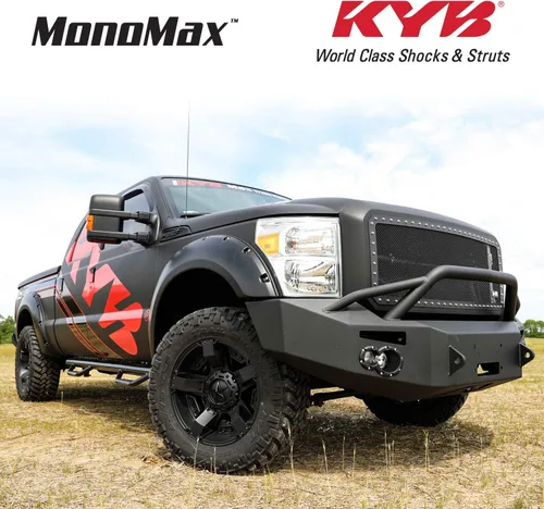 Vista 3 de KYB 565063 MonoMax - Amortiguador de gas, color rojo