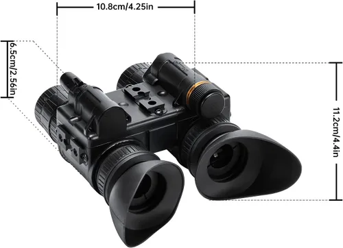 Vista 2 de Gafas de visión nocturna Gen 3 PS15, prismáticos de visión nocturna infrarroja para adultos, para caza, espía, militar, táctico, seguridad