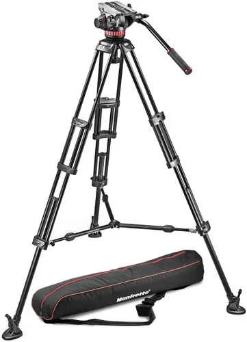 Vista 11 de Manfrotto Kit de vídeo, Cabeza Serie 500 (Adaptador-Fluid Head 500X)