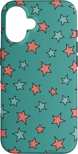 Vista 31 de Funda con patrón de estrellas de varios colores para iPhone 13 Pro Heartstopper