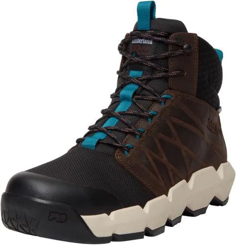Vista 8 de Timberland PRO para hombre Morphix 6.0"/15.24 cm Bota de seguridad con punta compuesta impermeable Negro/Naranja