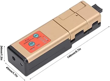 Vista 3 de Pelacables de fibra óptica, herramienta de separación térmica con 4 ajustes de temperatura, modos duales, calentamiento rápido, 1 a 12 núcleos