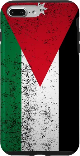 Vista 9 de iPhone 14 Grunge Jordan Flag Vintage Amman Western Asia Jordanian Gift Case