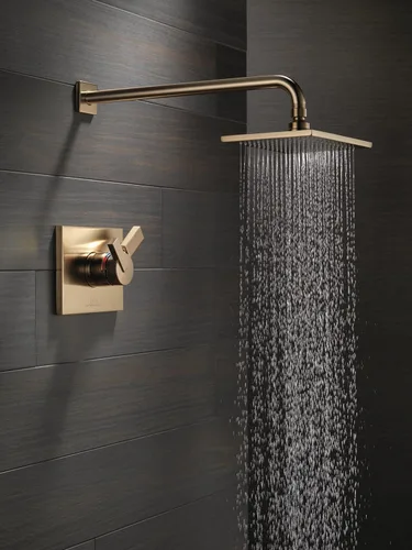 Vista 2 de Delta Faucet componentes universales para ducha, T17253-CZ Bronce champán