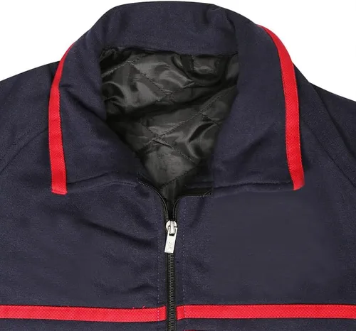 Vista 5 de Trendi Fashion Sudeikis Sport - Chaqueta deportiva ligera de forro polar para hombre, suéter Jason de entrenador de fútbol para hombre
