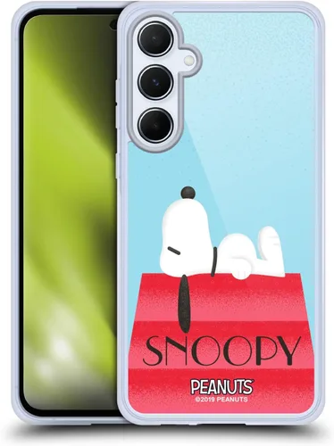 Vista 14 de Head Case Designs Snoopy Deco Dreams - Funda de gel con licencia oficial de Peanuts Blue Pattern [protección de grado militar] compatible con Google