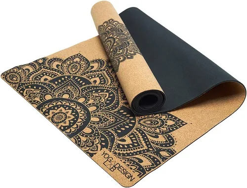 Vista 9 de Yoga Design LAB - La esterilla de yoga de corcho Eco Luxury Ideal para yoga caliente, potencia, Bikram, Ashtanga, entrenamientos sudorosos