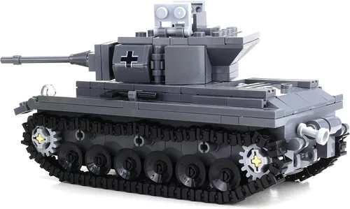 Vista 2 de Battle Brick Conjunto de tanque Panzer alemán coleccionable de la Segunda Guerra Mundial