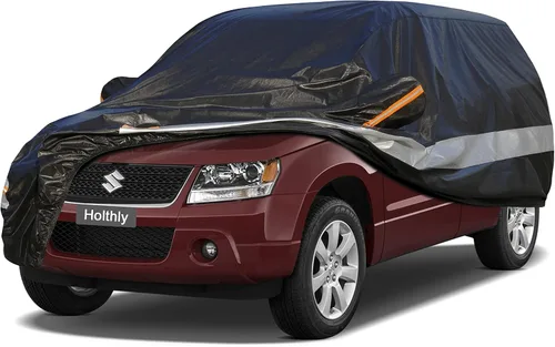 Vista 14 de Funda para automóvil SUV de ajuste personalizado para BMW X1/iX1 2009-2025, 100% impermeable, transpirable, para exteriores, protección contra