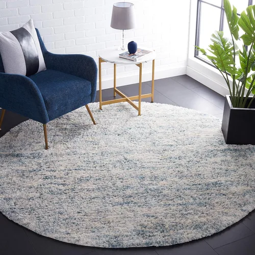 Vista 12 de SAFAVIEH Berber Shag Collection - Tapete para pasillo, 2 x 6 pies, color gris y marfil, diseño moderno, no desprende pelusa y de fácil cuidado, 1.2