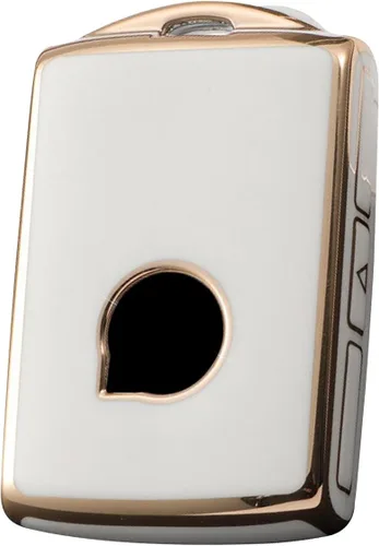 Vista 9 de Funda para llavero de automóvil con textura de fibra de carbono de TPU, se adapta a Volvo XC90 XC60 XC40 S60 S90 V90 V60 Polestar 1 T5 T6 Accesorios
