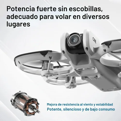 Vista 7 de Drone FPV con control remoto de pantalla, cámara Quad para principiantes Negro-Gris