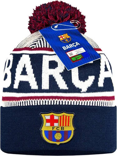 Vista 14 de Icon Sports Officially Licensed FC Barcelona Beanie 44_azul marino