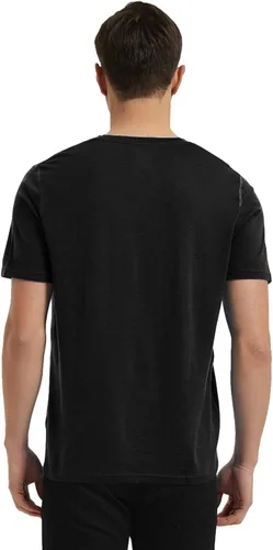 Vista 6 de METARINO Camisetas de lana merina para hombre, de manga corta, ligeras, cuello redondo, para senderismo, caza, ciclismo