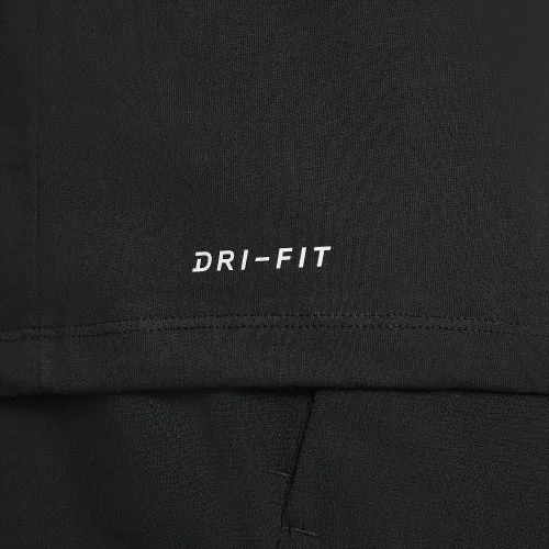 Vista 3 de Nike mens Dri-Fit Crew Neck Solid Dry Tee