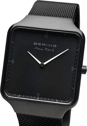 Vista 2 de BERING Unisex Analog Quartz Max René Collection Watch with Stainless Steel Strap & Sapphire Crystal