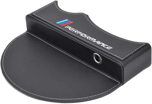 Vista 2 de Caja de almacenamiento, relleno de espacio para asiento, organizador de consola, bolsillo para automóvil, receptor de asiento, caja de Negro