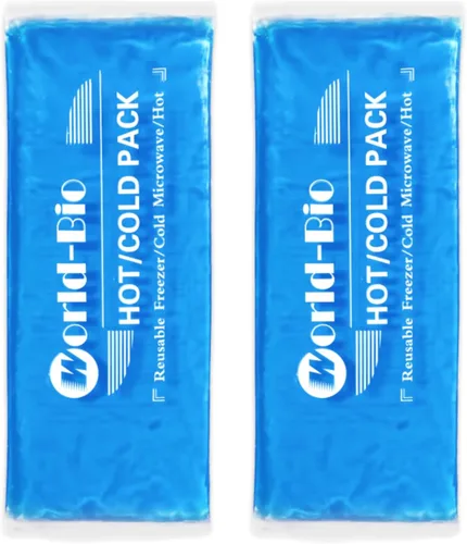 Vista 15 de Paquetes de hielo flexibles y suaves para lesiones – Paquete frío reutilizable para congelador, terapia de compresa fría y caliente, almohadilla