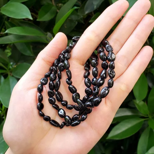 Vista 5 de Adabele 1pc Natural Stretch Gemstone Bracelet 5mm-8mm Free Form Bead 7 Inch 7.5 Inch Healing Crystal Engergy Quartz Chakra Jewelry Women Birthday