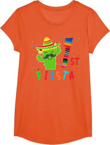 Vista 75 de Camiseta mexicana para fiesta temática de cumpleaños a juego, Negro, S