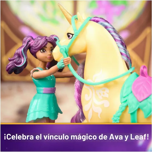 Vista 5 de Unicorn Academy Ava & Leaf, 2 Accessories, Dolls & Unicorn Toys, Ages 4+