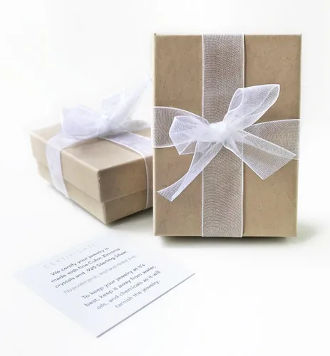 Vista 7 de A+O Regalos para mamá, regalo para madre e hija, collar de círculo entrelazado o pulsera