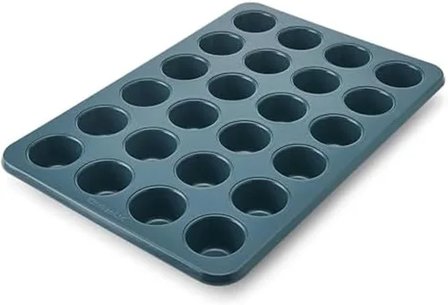 Vista 16 de KitchenAid Molde antiadherente de acero aluminizado, apto para lavavajillas, agave, 12 tazas