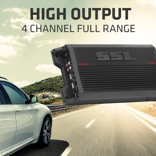 Vista 8 de Sound Storm Laboratories CG1604 Amplificador de coche de 4 canales - 1600 vatios, rango completo, clase A/B, 2/4 ohmios estable, fuente